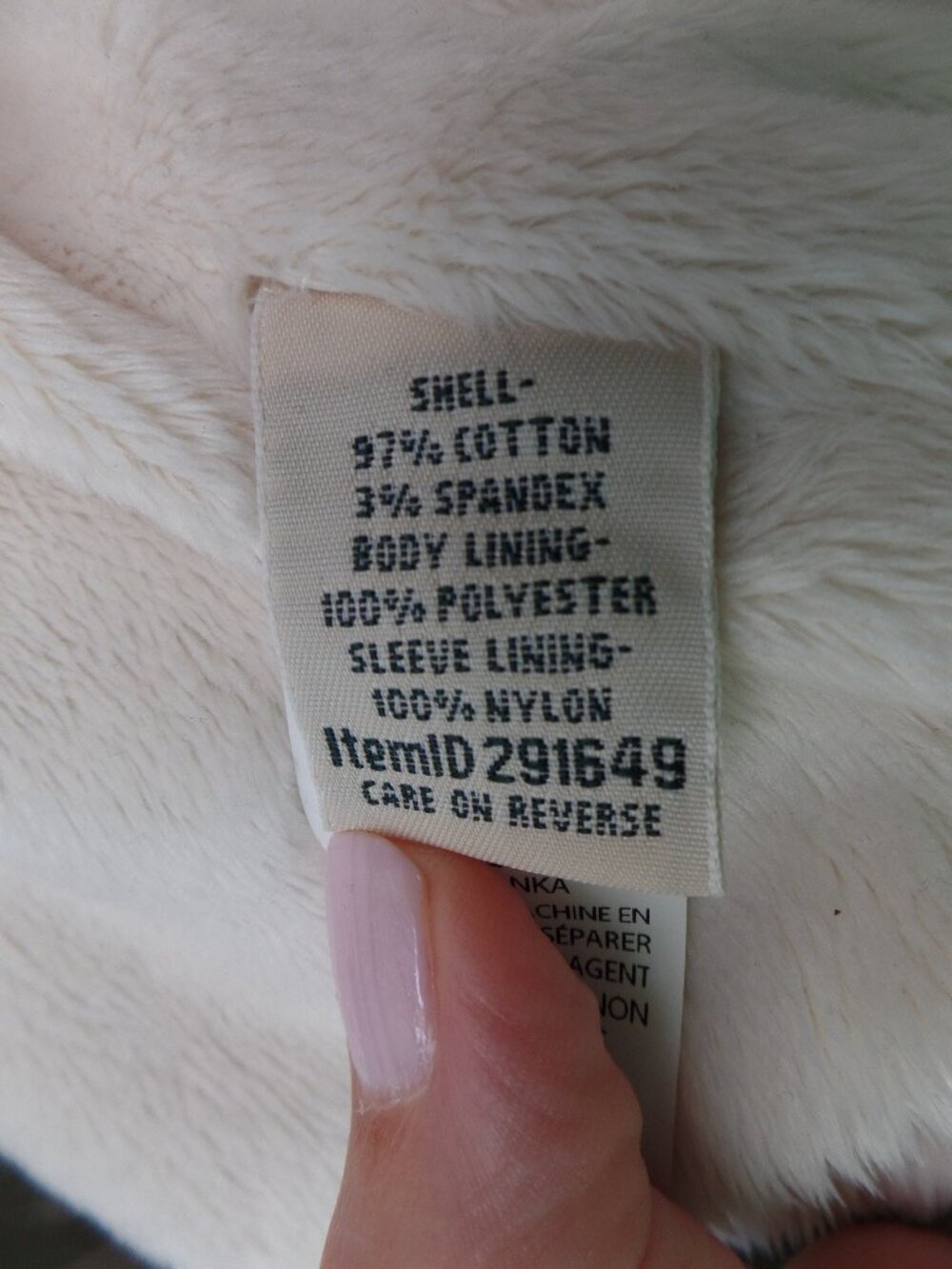 EUC LL Bean XL 18 20 Freeport Field Jacket Lined Camouflage Print Sherpa Lined - Picture 10 of 16